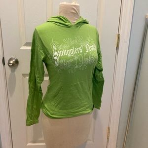 - Smugglers Notch Vermont Hooded long sleeved t shirt